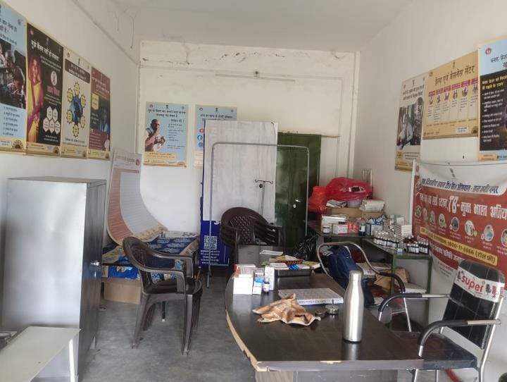 Could not find land in one and a half years, health sub-centre is running somehow in a rented building