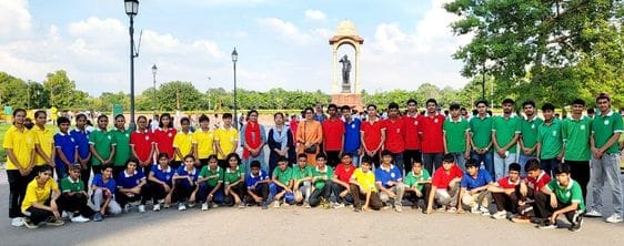 Students of Navodaya Vidyalaya visited historical places of DelhiStudents of Navodaya Vidyalaya visited historical places of Delhi