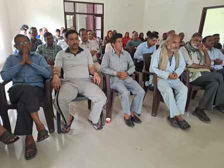 Information on natural farming given to farmers in Bhavgudi Panchayat