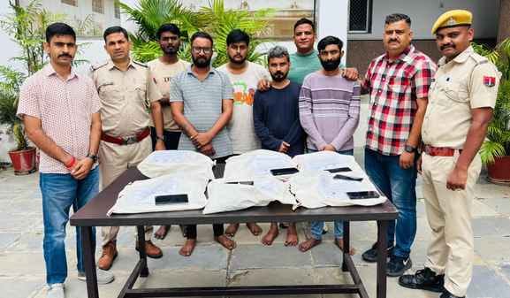 उदयपुर की हिरण मगरी पुलिस ने साइबर थकी के मामले में यह बड़ी कार्रवाई की है।