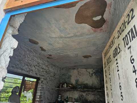 Udhampur, Baredian Middle School, Building in Poor Condition