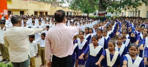 Students were administered the oath of freedom from addiction