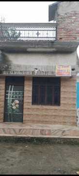 To leave the village, a banner was hung saying House for sale