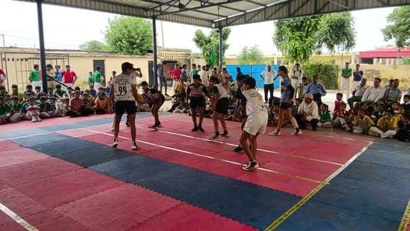 Bawal's team tops in Basketball Under-14