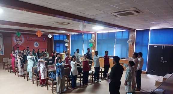 Students were made aware about anti ragging issue