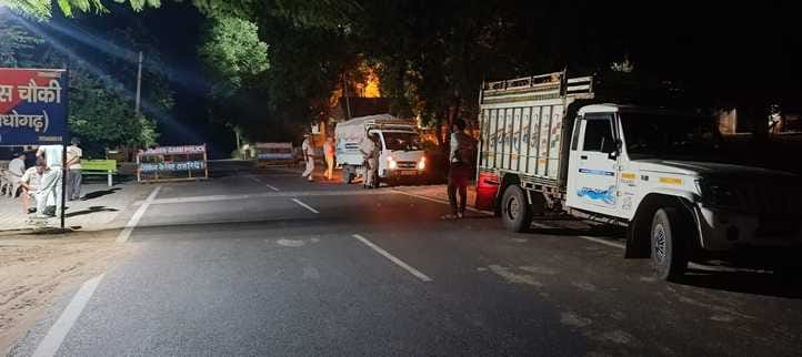 Police issued challans to more than 50 drivers