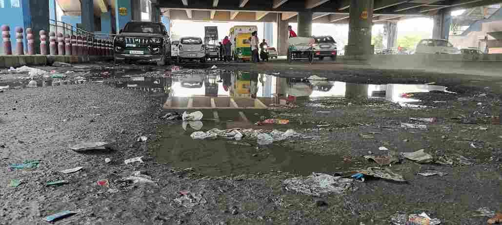 9.4 mm rain fell in 20 minutes, waterlogging occurred at many places
