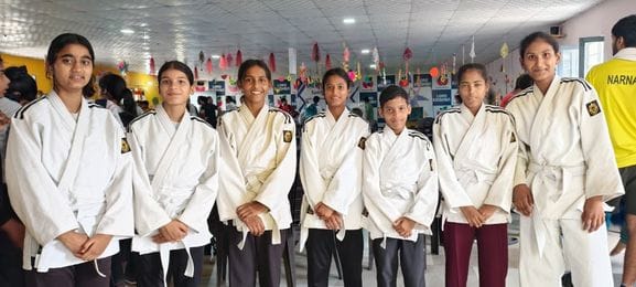 Children performed well in Judo competition
