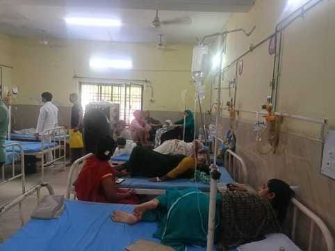Fever patients increased in district hospital, diarrhea is also causing trouble