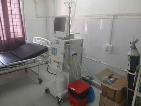 Dialysis machines are not working in the district hospital