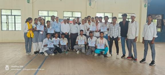 Arjun became the winner in senior boys category in Judo.