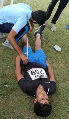Physical test for admission to BPES course completed