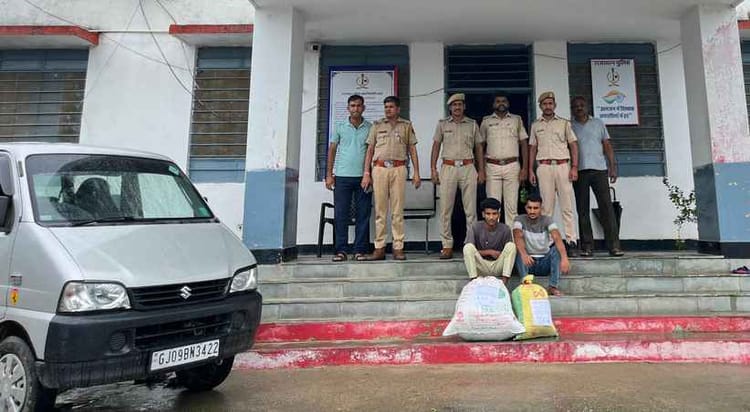 Udaipur Police Seize 12.65 Kg Ganja From Car, Two Arrested Under Ndps Act – Udaipur News
