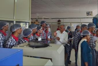 Students of KV Dharamshala learnt the process of water filtration