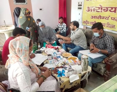 The health department set up a camp in Sirsi, where people were suffering from fever, and conducted tests