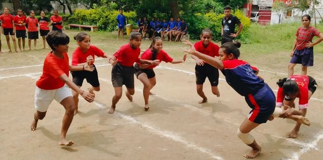 Players showed their power in Kabaddi... Mandal's place is confirmed