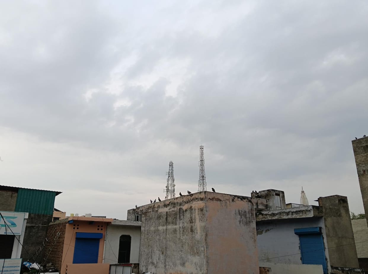 Weather will change from today, rain is forecast till 27th