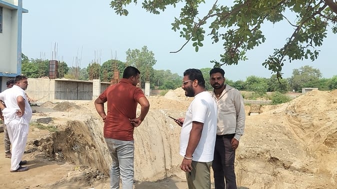 Water supply in the city affected due to breakage of water supply line in Jal Ghar