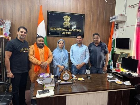 Chenani, Kotla Trust, Dutta Meet with SDM