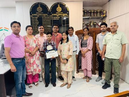 Chief Minister Naib Saini encouraged student Sonakshi