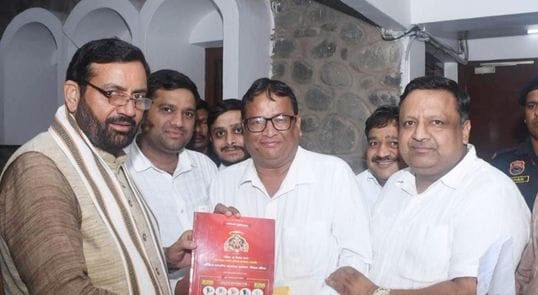 A delegation of Agrawal Samaj met the CM regarding the Parichay Sammelan