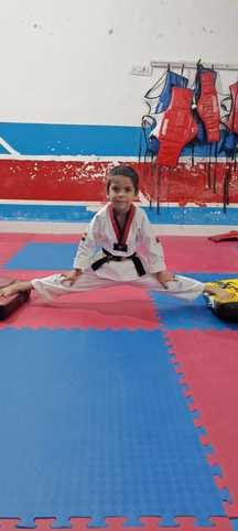 At the age of just 5 years, Manvi became the winner of two black belts