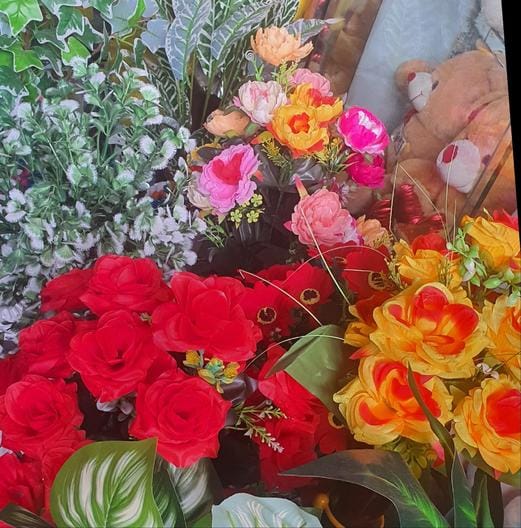 The fragrance of progress is coming from decorative flowers