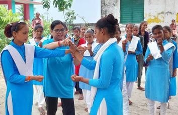 Girls are becoming stronger by getting self-defense training