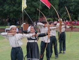 MS Jajmau became the winner in inter branch archery competition