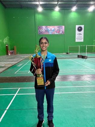 17 year old Bharti from Kangra became the state champion of badminton
