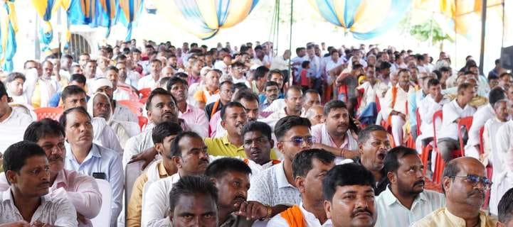 Farmers decided not to give fertile land