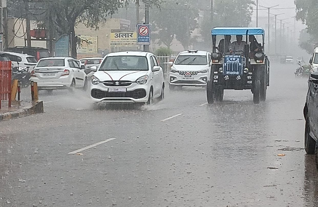 13 mm rain in the city and 45 mm in the villages, relief from the humid heat