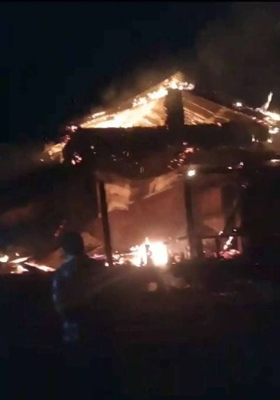 Homestay burnt to ashes due to fire in Khajjiar