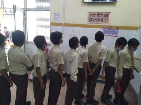 40 children of Atal Residential School are affected by viral fever