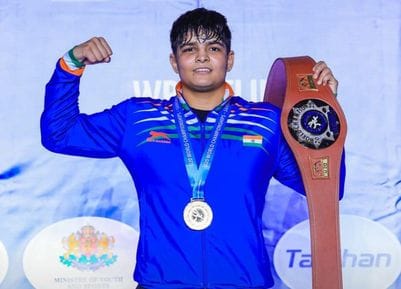 Kajal created history by winning gold medal in World Wrestling Championship