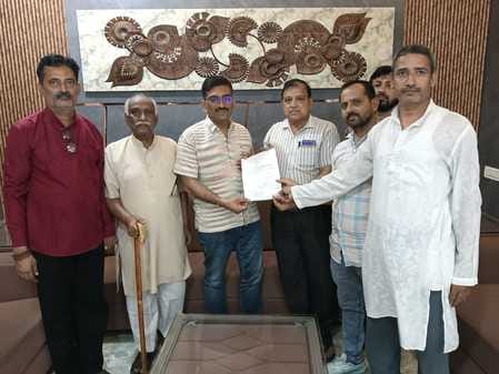 Memorandum for installation of Maharana Pratap's statue
