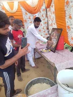 Kadhi rice prasad was distributed