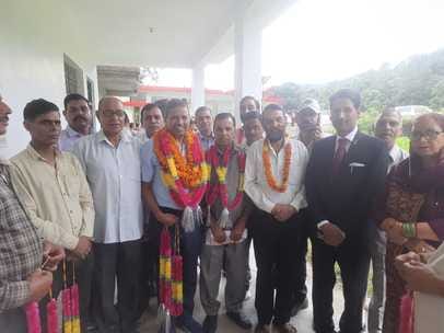 Ramesh was elected as the head of Ghee Bahti Chahang Mahasabha Bhedu Mahadev Block