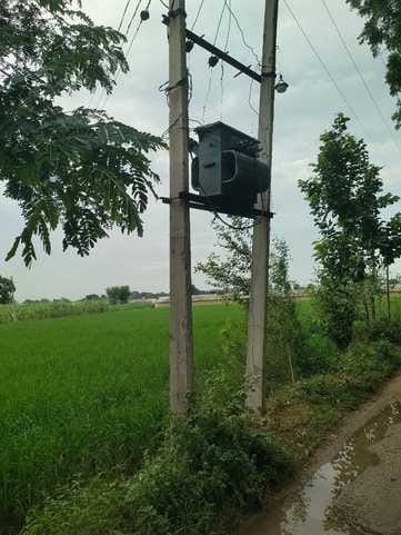 The transformer in Chingrawali village has been out of order for 22 days, crops are not getting water
