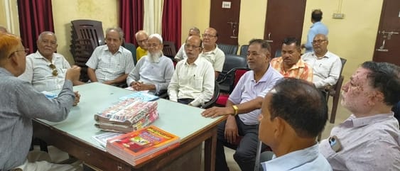 Senior citizens demanded redressal of their problems