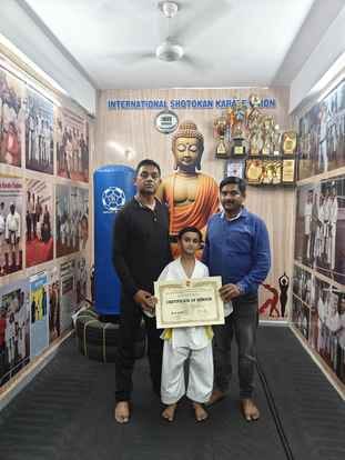 Brilliant performance of Daksh Singh of Meerut in World Karate