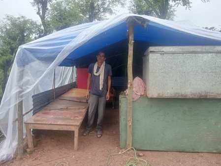 Poni Block, Rain, Danger At Houses, Kothiyan Panchayat