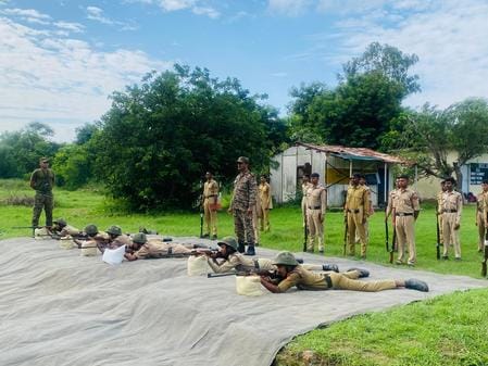 Cadets showed their skills in training, shot accurately