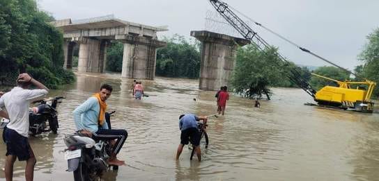 The highest rainfall of the season, water entered the houses