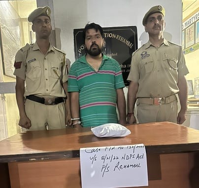 Udhampur, One Arrested, Drug Seized, Rehmbal Police Station