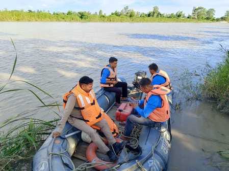 No trace of the youth who drowned in the canal was found even on the second day