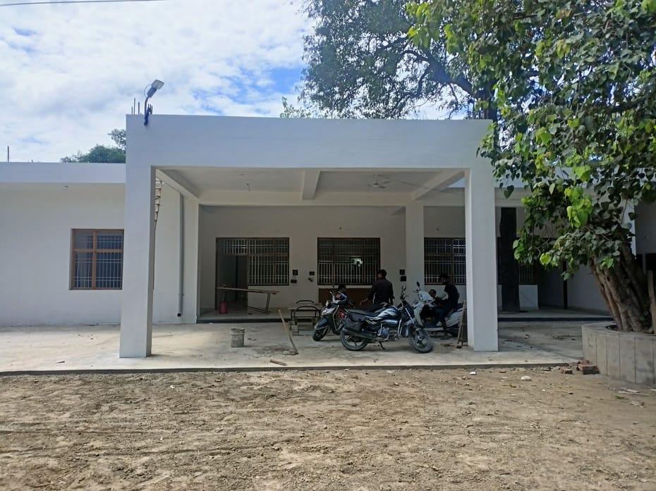 Meeting hall is ready next to DM's residence