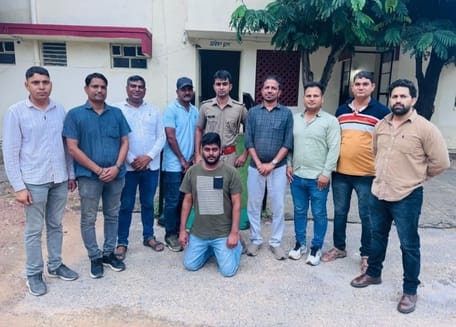 Ajmer News: Accused Arrested with Illegal Firearm and Live Ammunition, Planned to Commit Major Crime