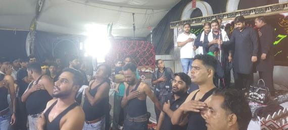 Siddharthnagar News : Devotees mourned the martyrdom of Ali Akbar