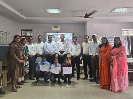 Two students selected in state level Red Ribbon Quiz competition